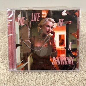 Taylor Swift The Life of a Showgirl CD Dressing Room Rehearsal Version Limited